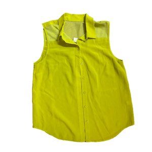 Club Monaco Tank with Mesh  Size US Small